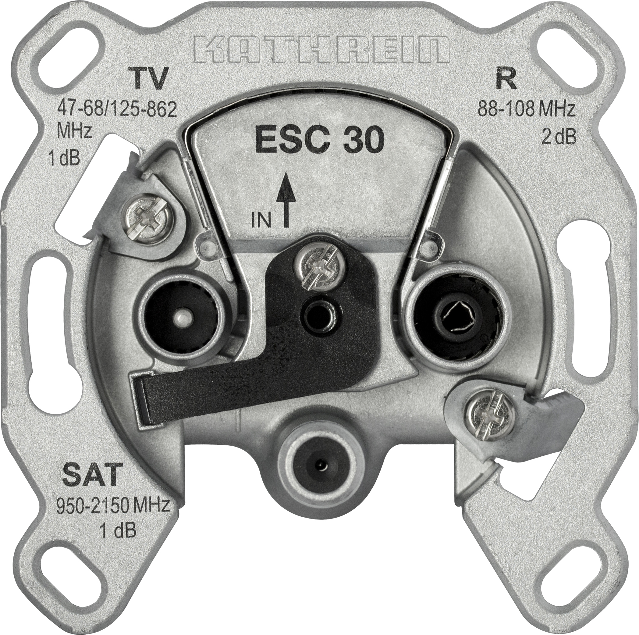 Kathrein ESC 30 SAT-Steckdose 3-fach Einzelanschlussdose