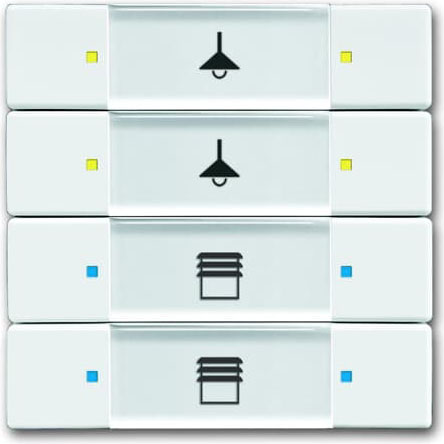 Busch-Jaeger 6127/02-84 Tastsensor 4/8fach Multifunktion