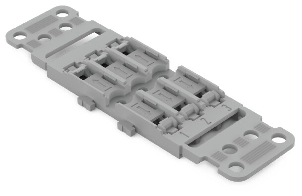 WAGO GmbH & Co. KG 221-2503 Befestigungsadapter mit Zugentlastung