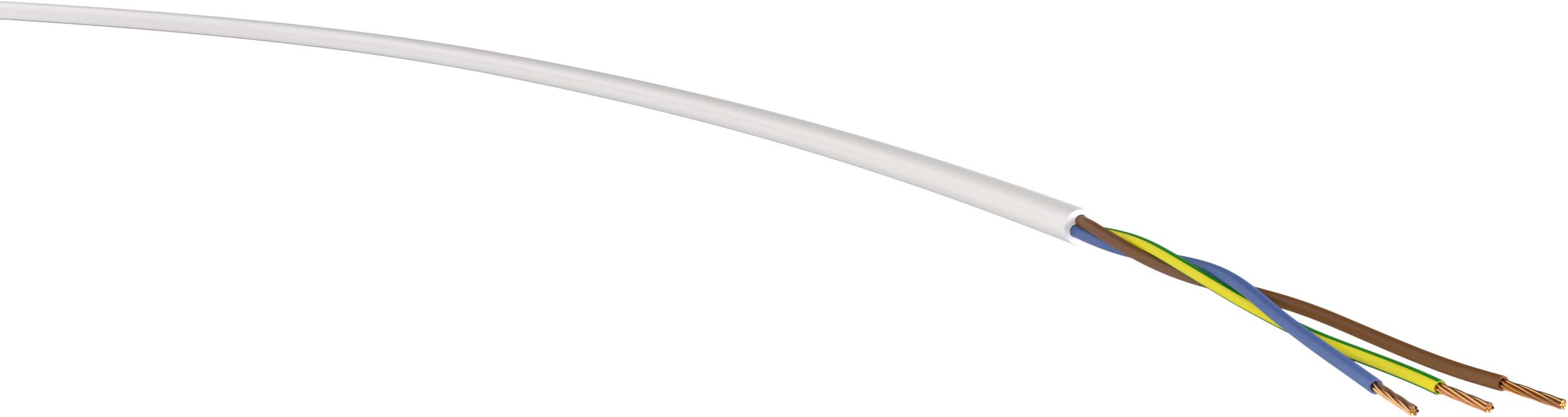 H03VV-F 3G0,75 ws H03VV-F 3G0,75 ws Ri. 50 Schlauchltg PVC