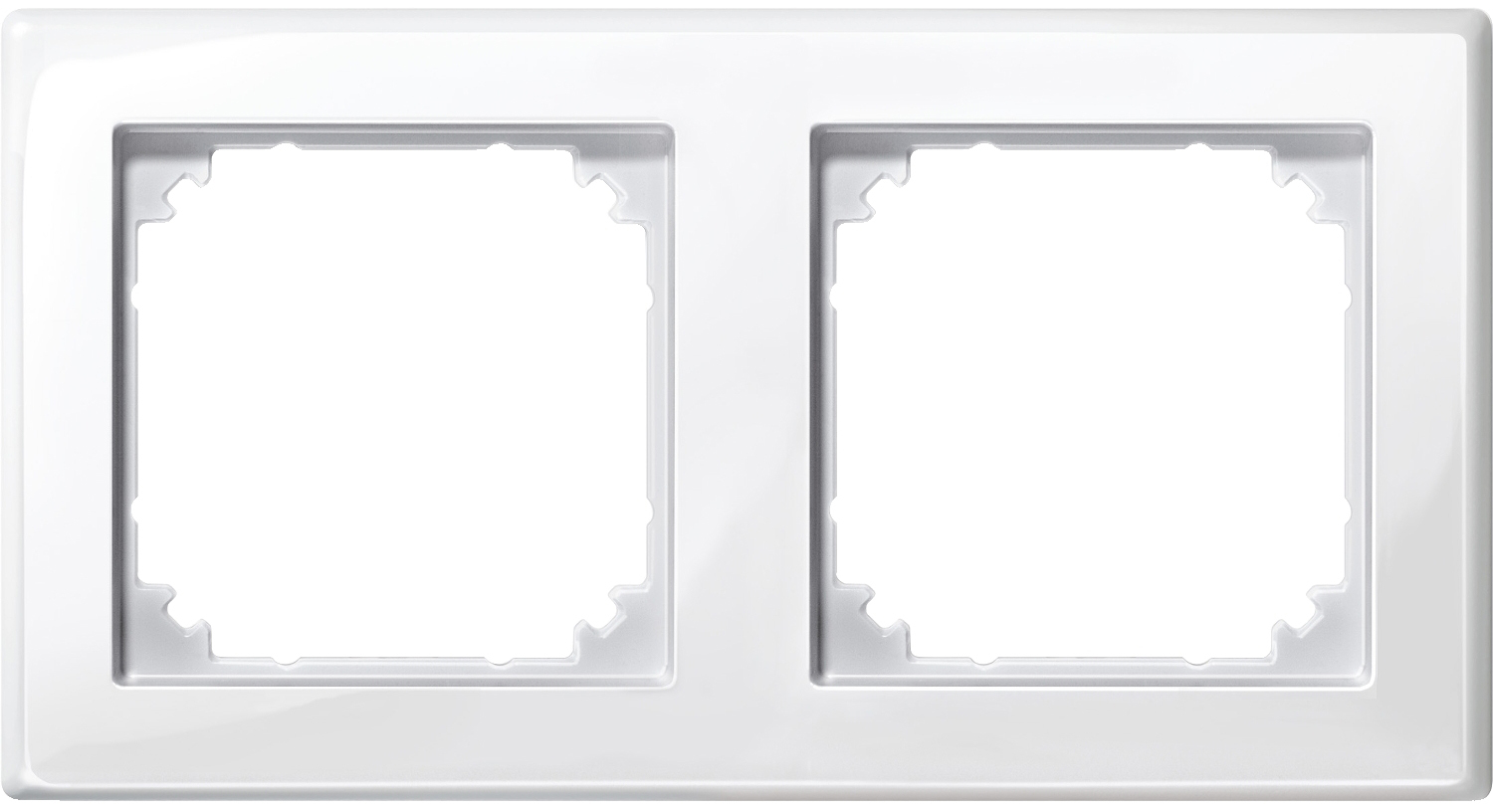 Merten 478219 Rahmen 2f.pws/gl waage/senkrecht