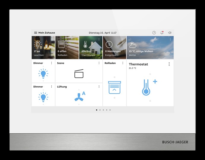 Busch-Jaeger H8236-4W-03 IP-Touch 7"LAN/WLAN