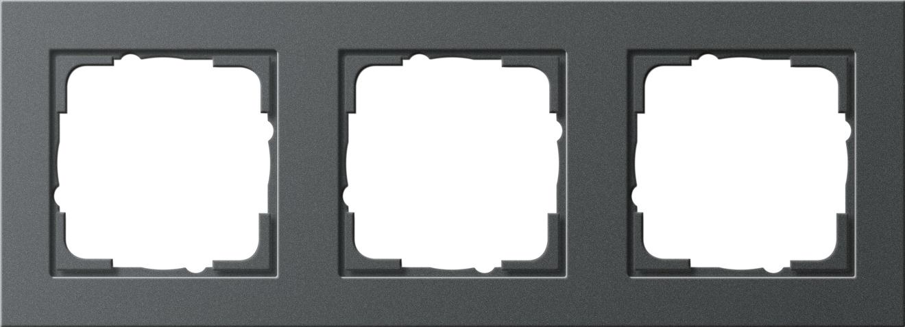 Gira 021323 Abdeckrahmen 3f.anth E2