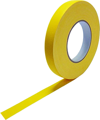 Cellpack No.90 0.305x15x50 gl Gewebeband gelb D:0.305 B:15mm L:50m