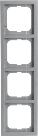 Busch-Jaeger 1724-183K Rahmen 4-fach alusilber, fu.linear