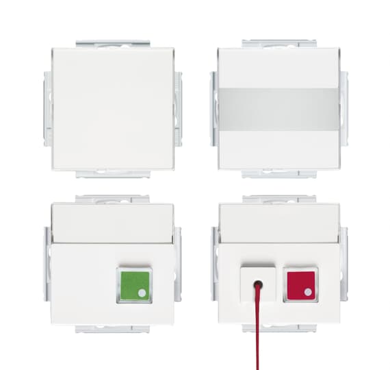 Busch-Jaeger 1510 UC-84-101 Ruf-Set für Behinderten-WC studioweiß