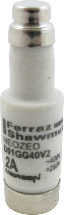 Mersen D01GG40V2 Sicherungseinsatz NEOZED D01 gG 2A/400V
