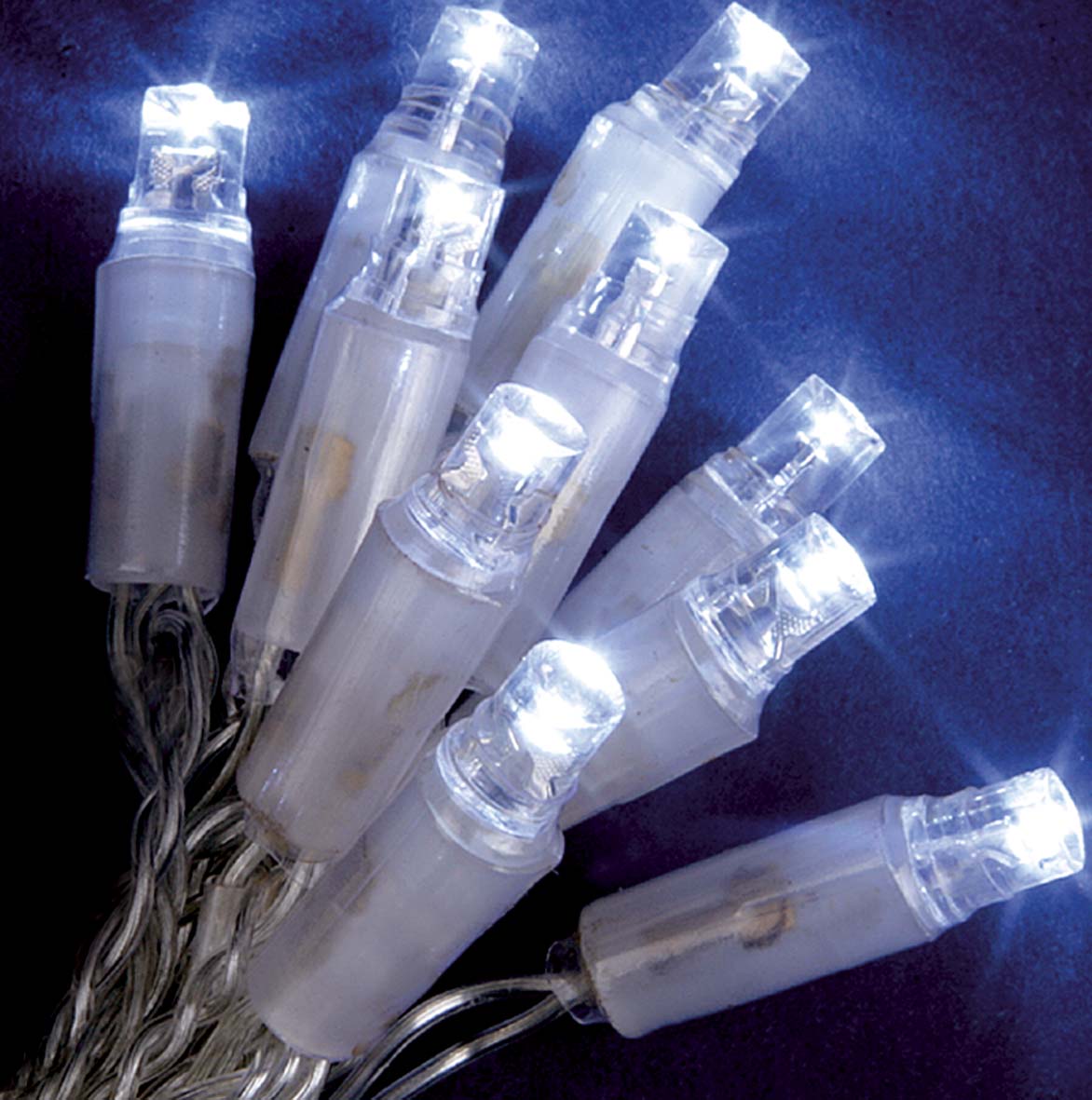 Hellum 576061 LED-Lichterkette 160-flg. m.Timer wws