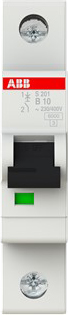 ABB Stotz S&J S201-B10 Sicherungsautomat 6kA 10A B 1p