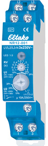 Eltako NR12-001-3x230V Netzüberwachungsrelais 1U 10A