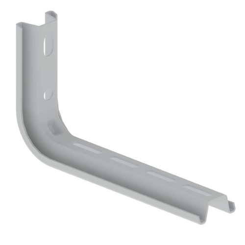Unex 66206 Tragkonsole grau, 200mm