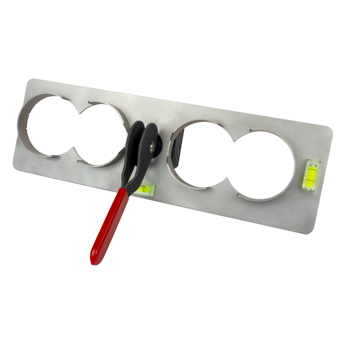 Primo P718-05 Unterputzbohrschablone 82 mm 5-Fach