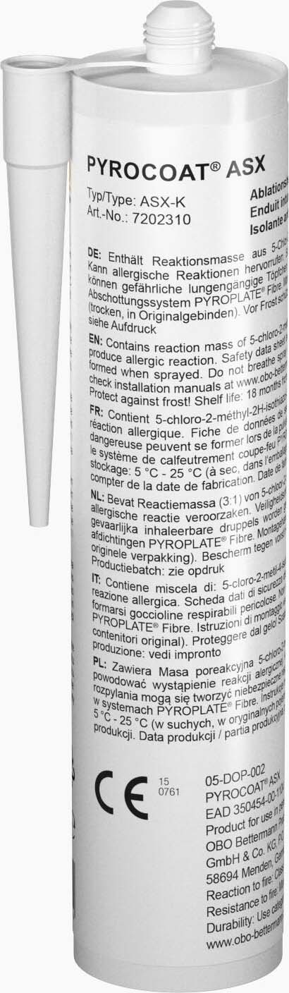 OBO Bettermann Vertr ASX-K Ablationsbeschichtung 300ml in Kartusche