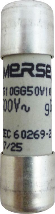 Mersen FR10GG50V10 Sicherungseinsatz zyl. 10x38 gG 10A/500V
