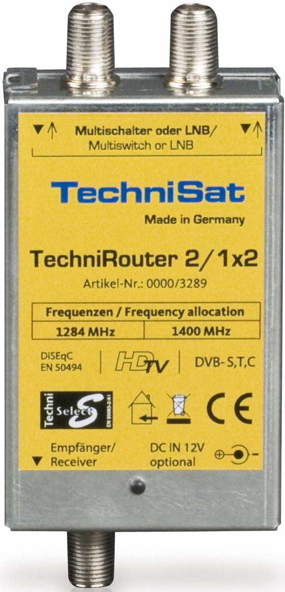 TechniSat TECHNIROUTERMINI2 Router Mini 2/1x2