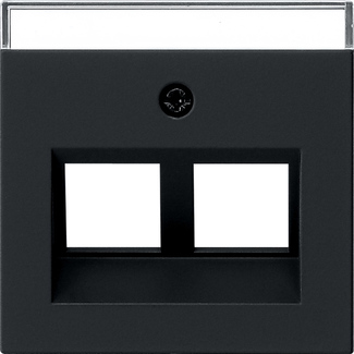 Gira 2640005 Abdeckung sw 30°+BSF f.Tragring