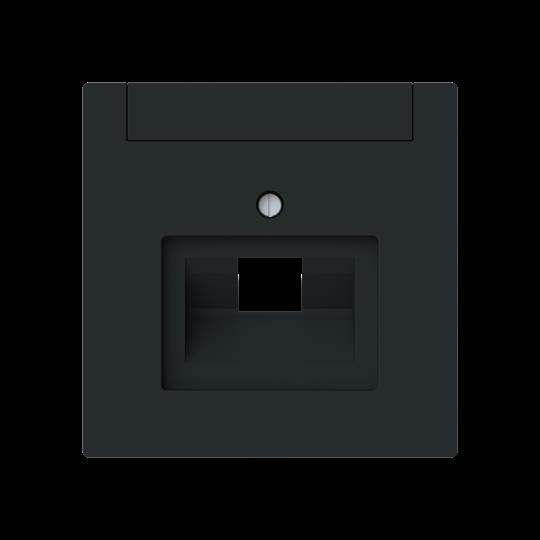 Busch-Jaeger 1803-45M Zentralscheibe 1-fach, UAE m. Beschriftungsfeld