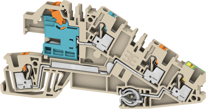 Weidmüller AITB 2.5 BB NDT-L-PE Installationsklemme