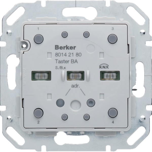 Berker 80142180 Tastsensor-Modul 2f. m.BCU KNX