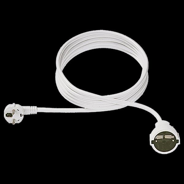 Bachmann 341.287 Schutzkontakt-Verlängerung PVC 4,00m ws