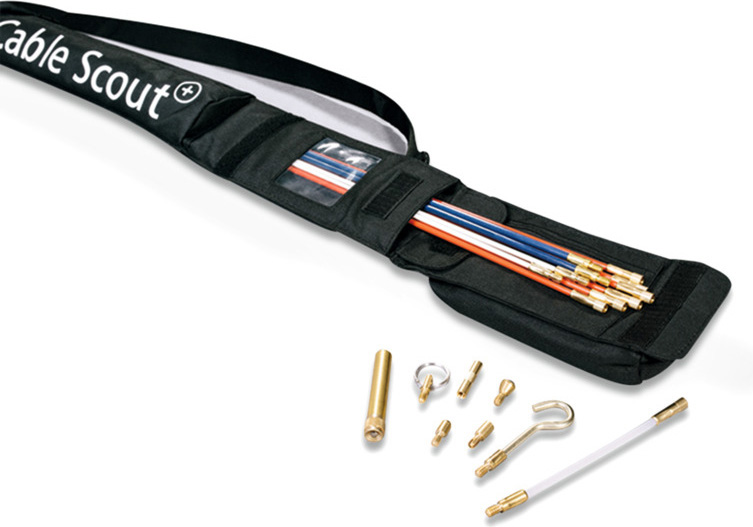 HellermannTyton CS-SD Cable Scout Luxus Set 2x4/6x5/2x6x1000mm