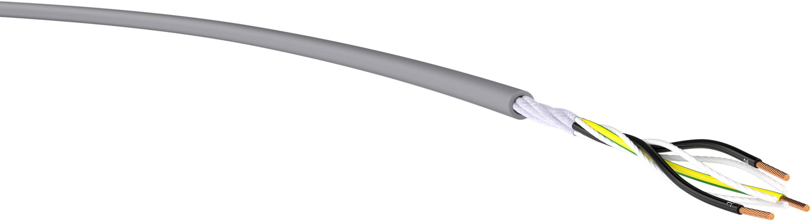 YSLYFJZ PVCSL 3x1,5 YSLYF-JZ PVC-SL 3x1,5 Tr Schleppkettenltg PVC