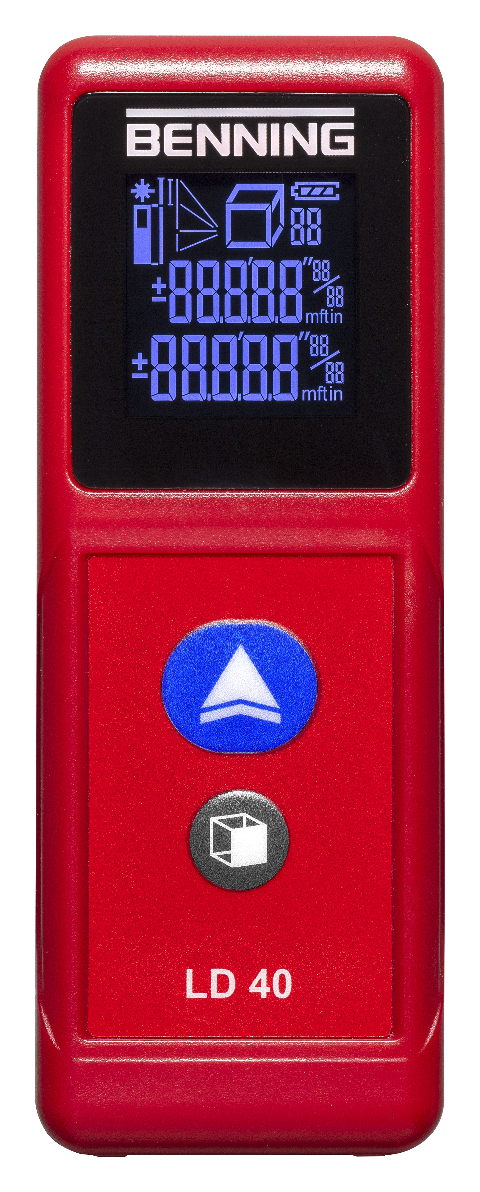 Benning LD 40 Laser-Entfernungsmessgerät 40m Reichweite