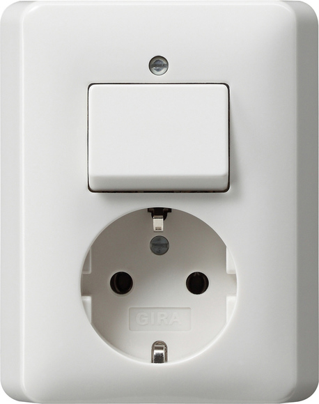 Gira 017603 Schuko-Wechselschalt. rwsg