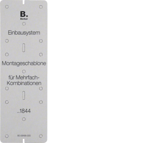 Berker 91844 EB-Montageschablone