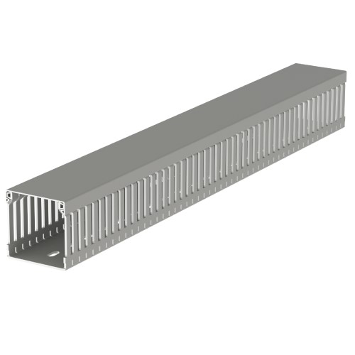 Unex 60.60.77 Verdrahtungskanal gr RAL7030 60x60