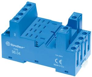 Finder 96.04 Schraubfassung für Hutschiene