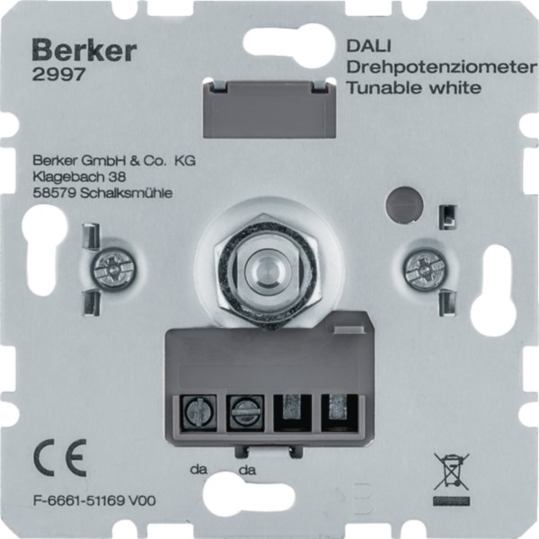 Berker 2997 DALI Drehpotenziometer Tunable white