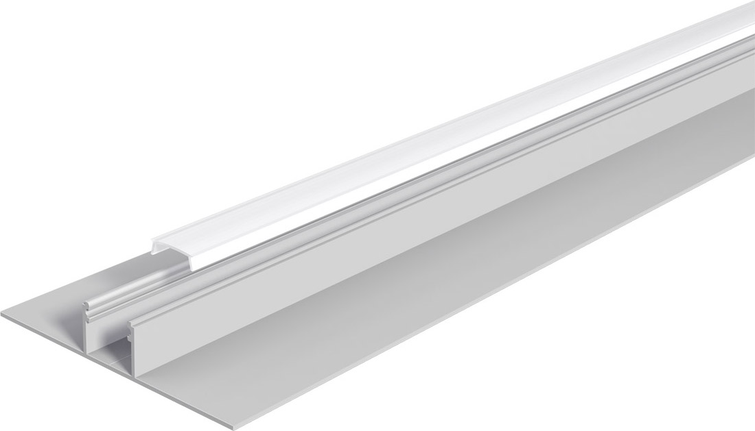 EVN Lichttechnik APTB2AM200 Alu-Profil m. Abdeckung opal, 2m