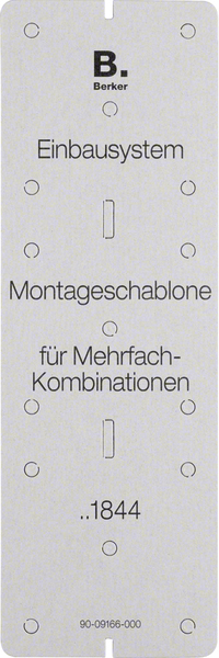 Berker 91844 EB-Montageschablone