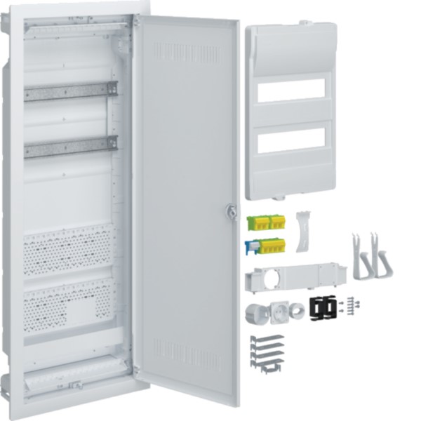Hager VU602WWH UP-Klein-VT Volta.Hybrid 24PLE,2 Montagepl.