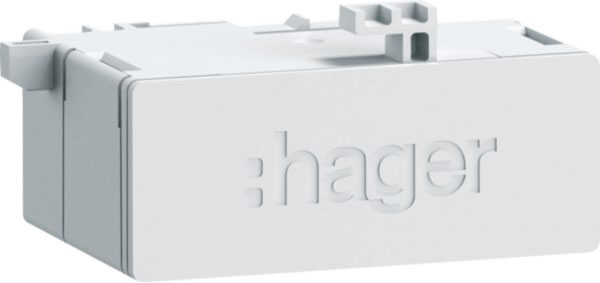 Hager ZZ45WAN2PP RJ45-Buchse Patch 180°IP20 CAT6A
