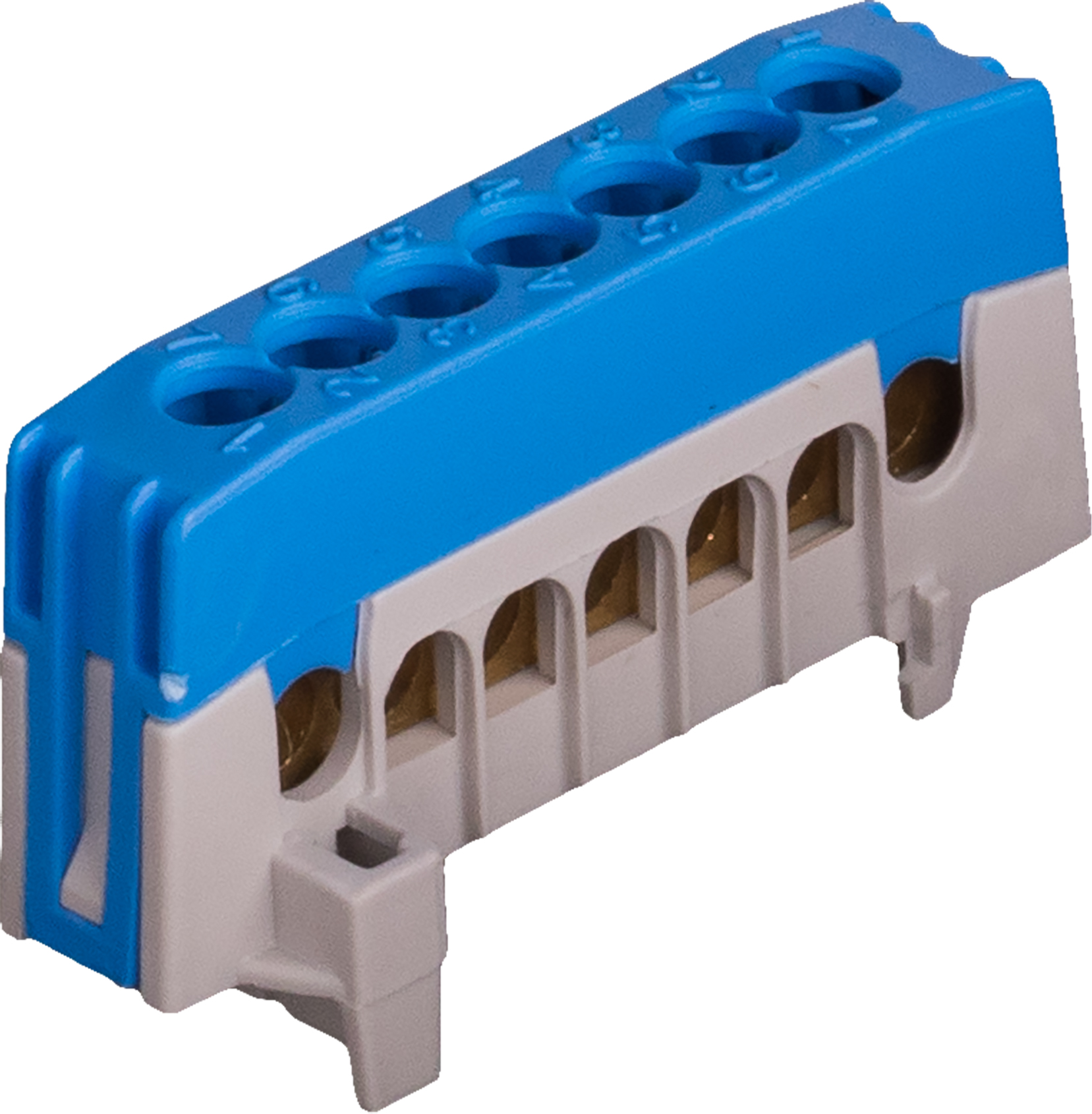 Pollmann N7-F2 BL Nullleiterklemme blau