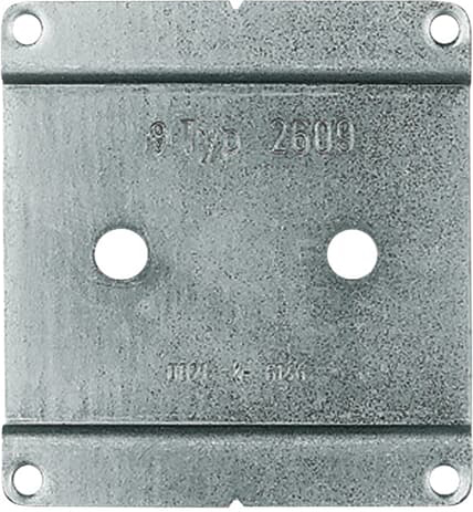 Busch-Jaeger 2609 WS Montageplatte 1-fach