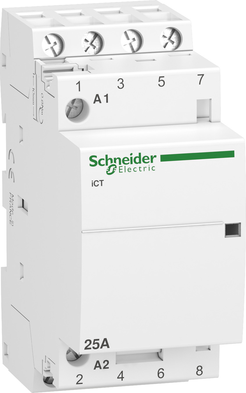 Schneider Electric A9C20834 Installationsschütz 25A 4S 220-240VAC