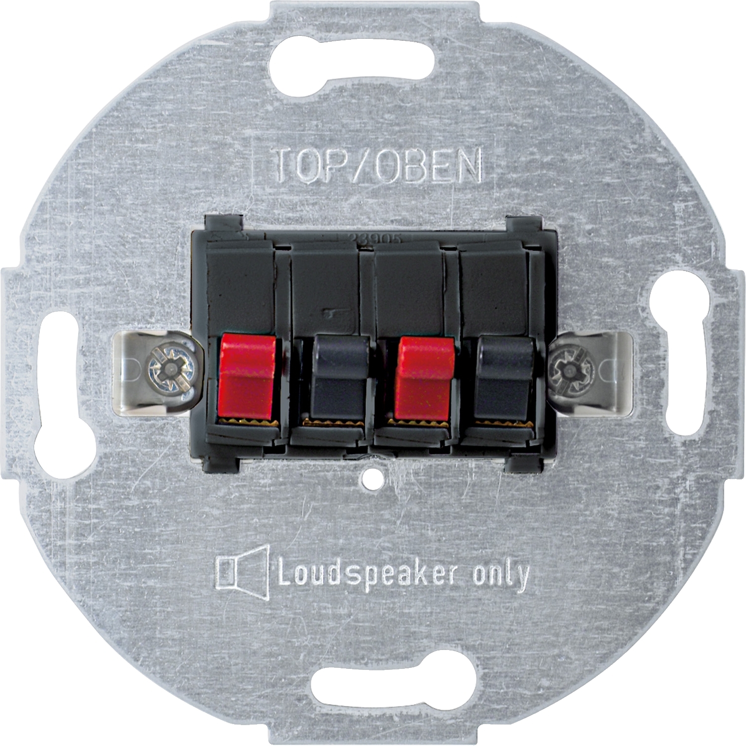 Merten 467014 Lautsprecher-Einsatz anth 2-fach