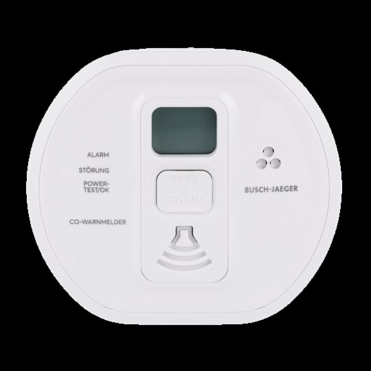 Busch-Jaeger 6839/01-84 CO-Alarm Melder Professional stud/ws
