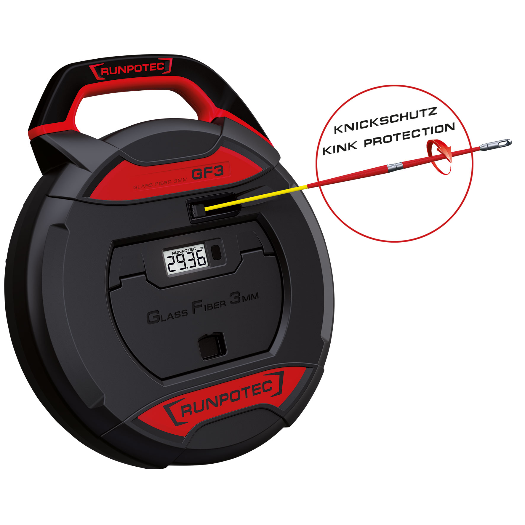 Runpotec 10195 GF3 Kabeleinziehwerkzeug 3 mm  - 50 m