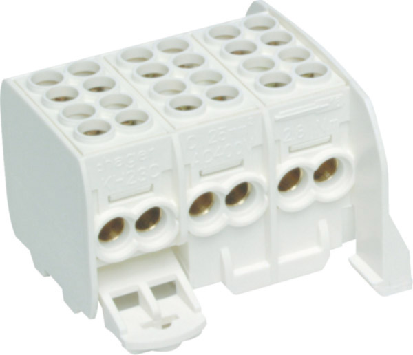 Hager KH23C Hauptleitungsklemme 3pol.,fingersicher