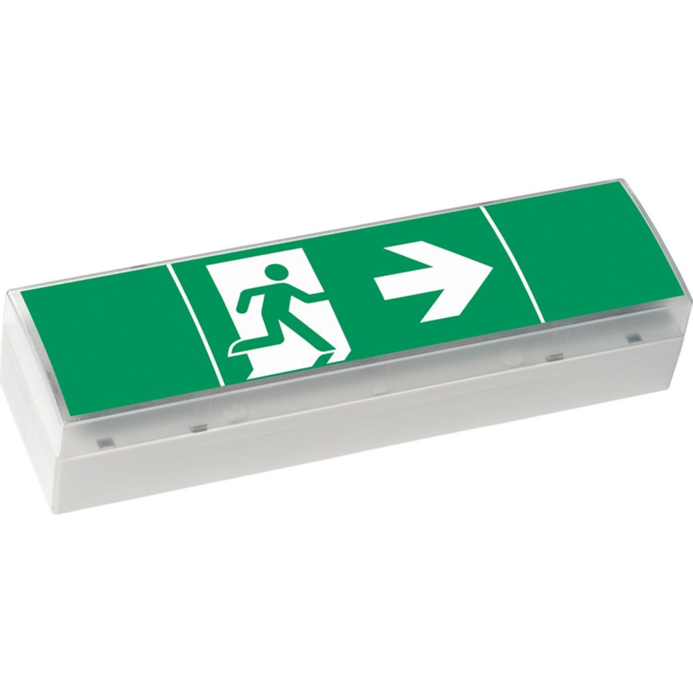 Ceag Notlichtsysteme SV EURO4 LED 3h(SET) LED-Einzelbatterie-Leuchte m.Prüftaster