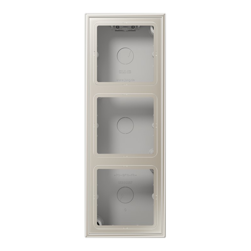 Jung ES 2583 A-L AP-Kappe 3-fach eds lack angeformter Rahmen