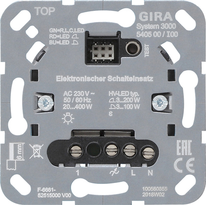 Gira 540500 Schalteinsatz