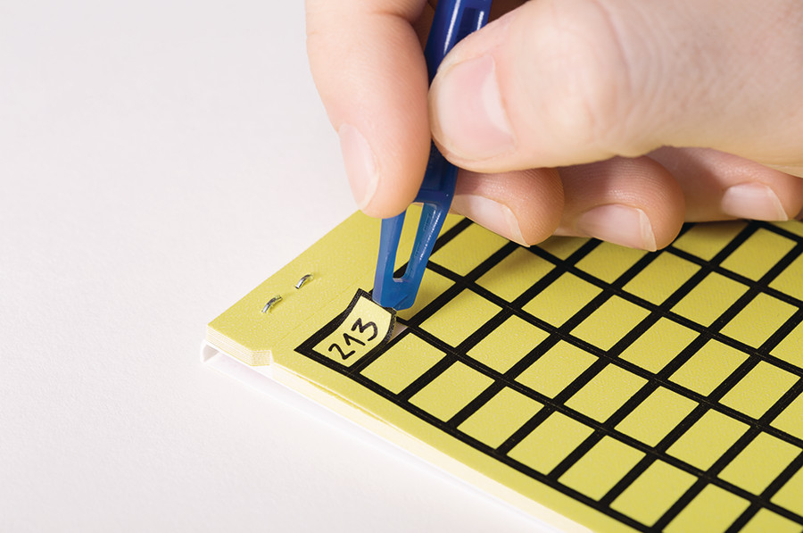 HellermannTyton TAG121B-270-YE Etiketten