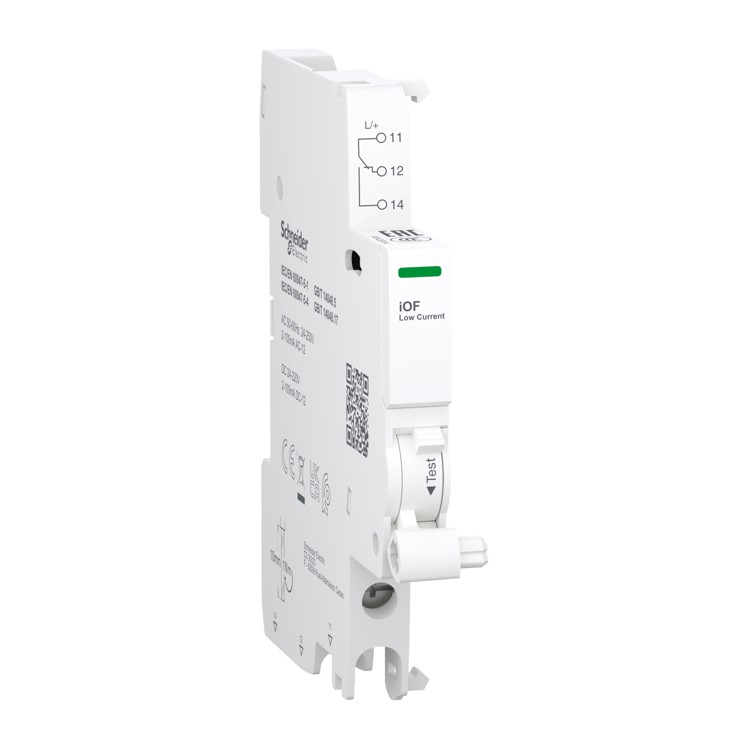 Schneider Electric A9A26914 Hilfsschalter iC40/60iOF1OC2-100mA