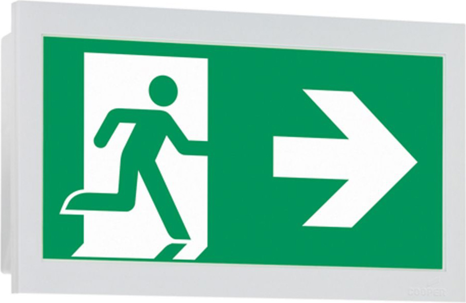 Ceag Notlichtsysteme 10811 1-8/D CGLine+ LED-Einzelbatterie-Leuchte m.autom. Funkt.test