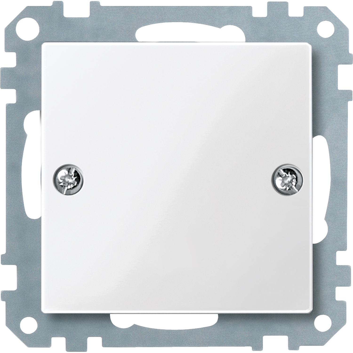 Merten 461819 Blindabdeckung pws/gl EDV